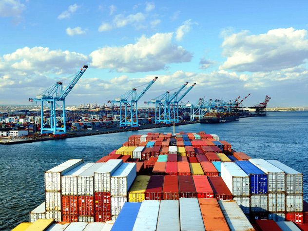 Námořní kontejner – celokontejnerová přeprava (FCL)
